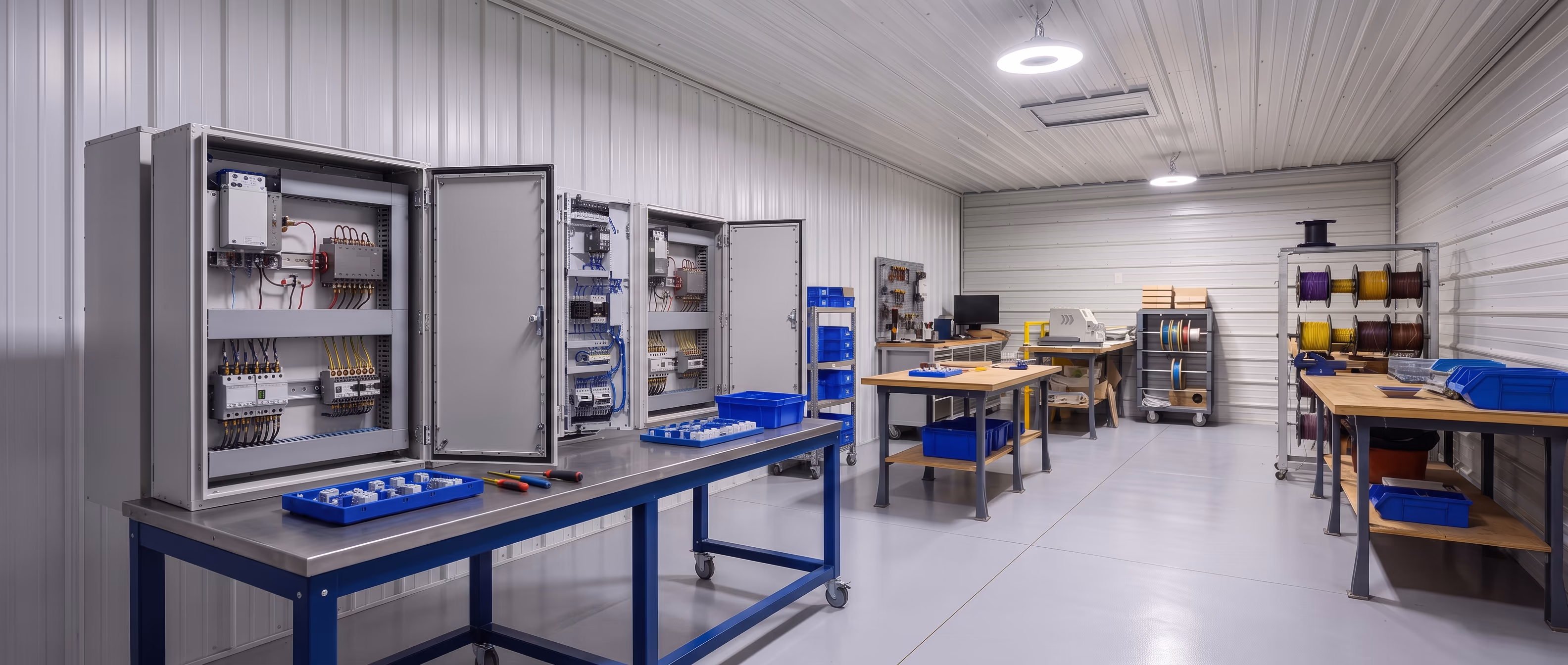 SpecIQ facility — wide shop floor banner